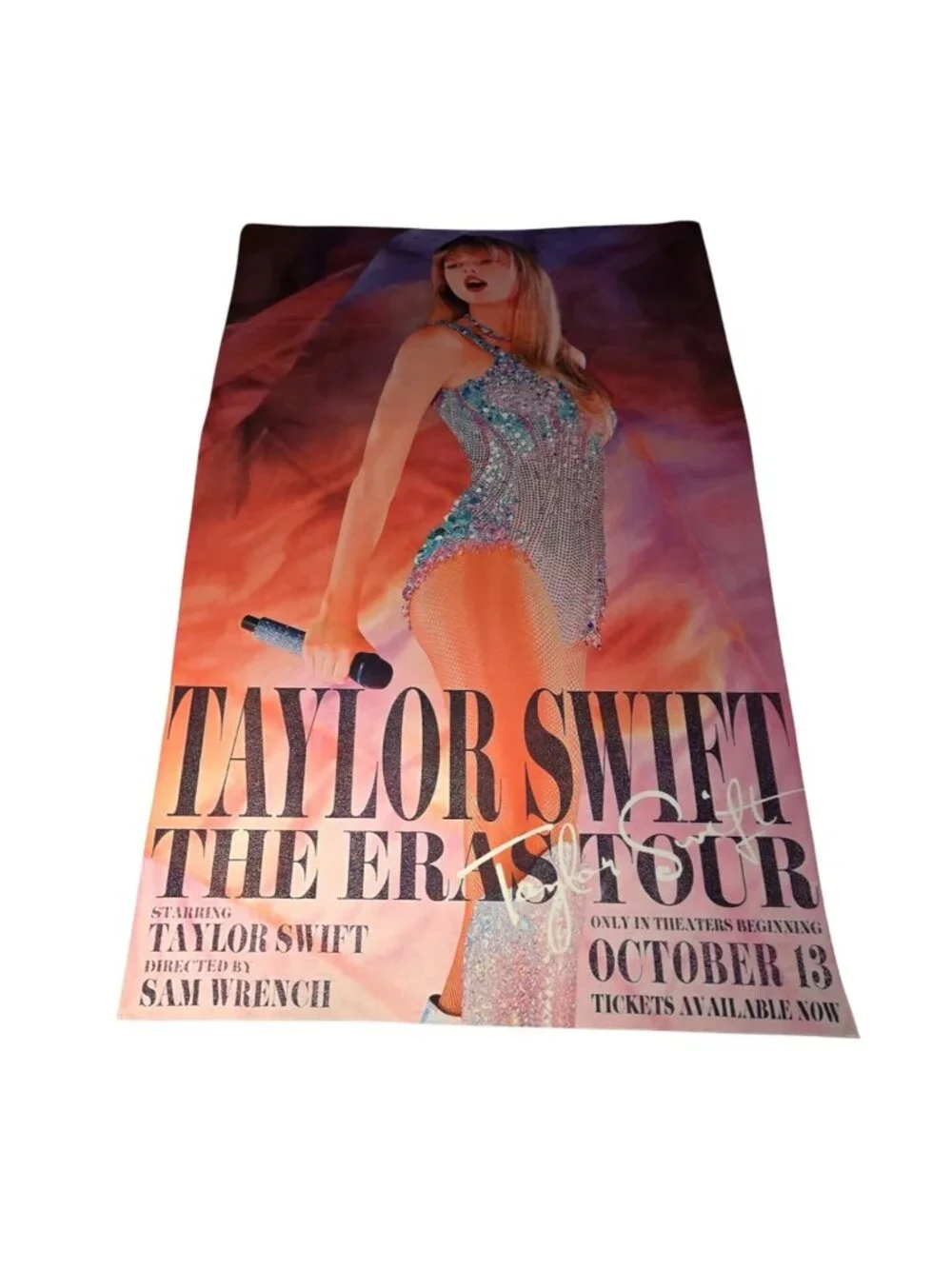Taylor Swift The Eras Tour Fabric Wall Hanging Tapestry